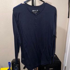 Bylt Basics Henley Long Sleeve shirt Tee